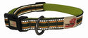 Reflective Comfort Collar, Step-in Dog Harness & Slide Lock Rope Lead Set - Green