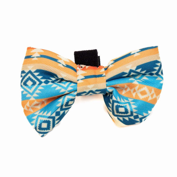 Funk The Dog Bow Tie | Sunrise Blueorange - Long Paws