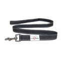 Reflective Dog Leash - Black - Long Paws